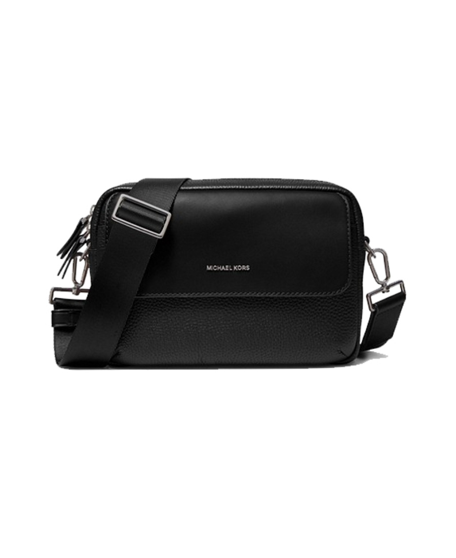 Michael Kors Hudson Crossbody Bag In Black