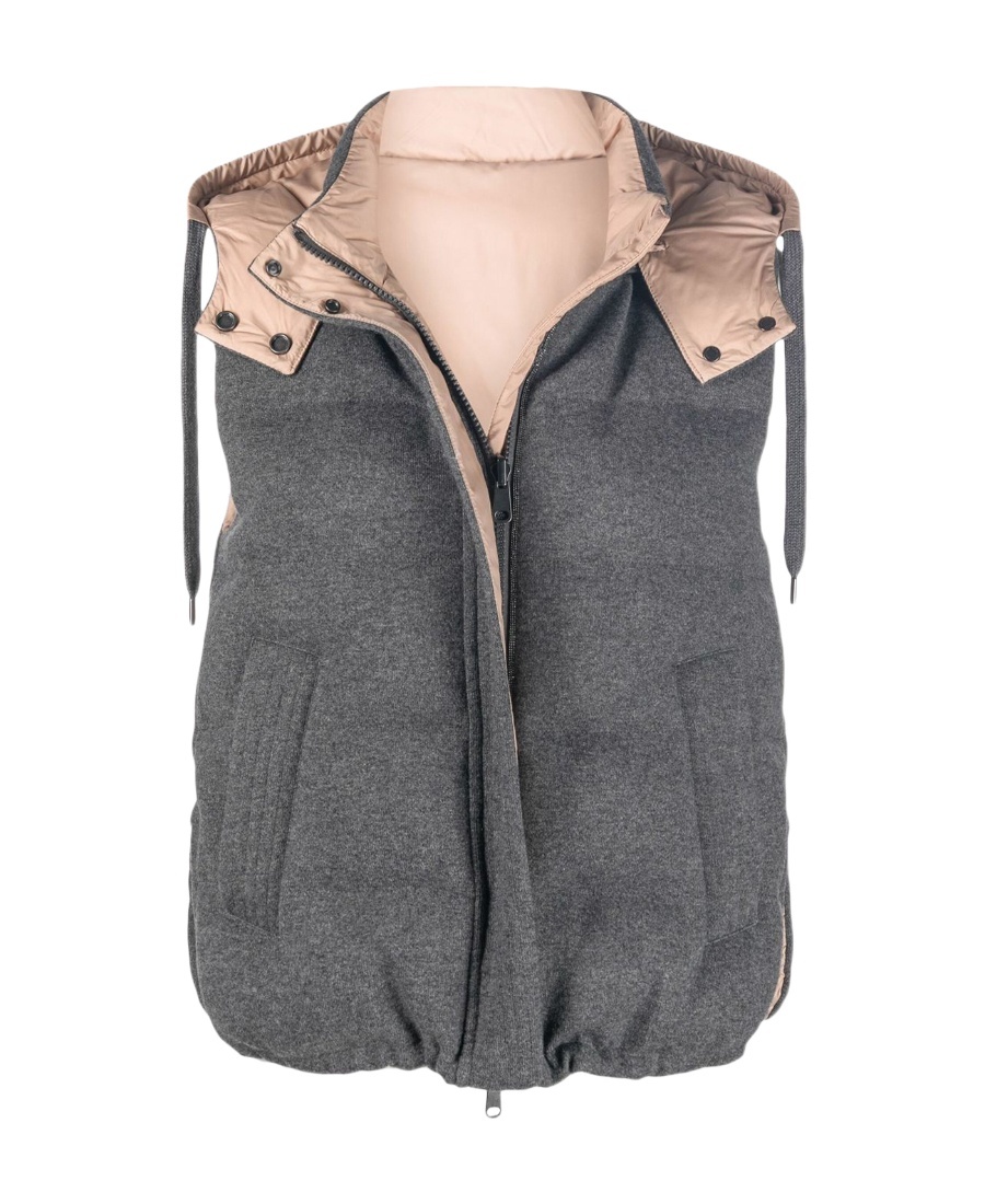 BRUNELLO CUCINELLI PADDED SLEEVELESS GILET
