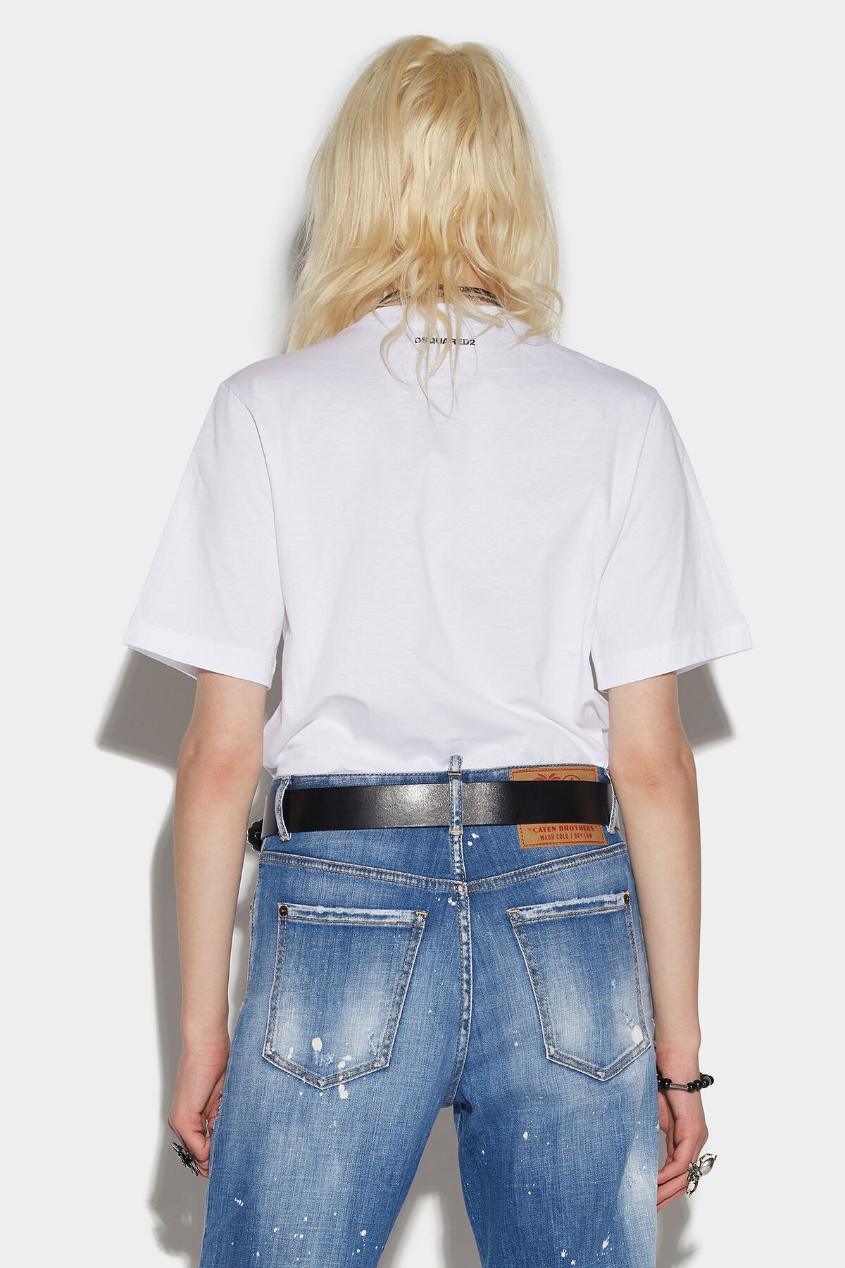Dsquared2 Dsquared White Cotton T Shirt In White