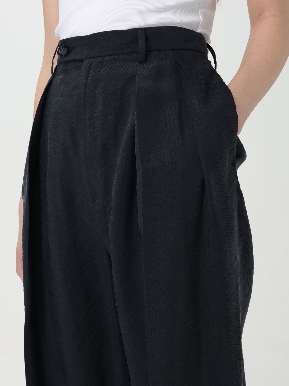 Barena Venezia Tom Lieve Pleat-detail Trousers In Black