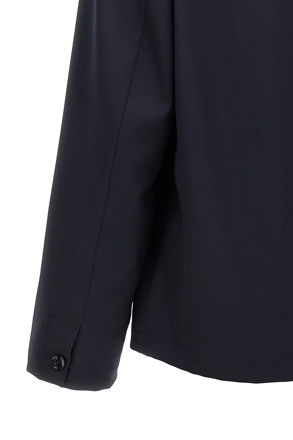 Shop Barena Venezia 'visal' Overshirt In Black