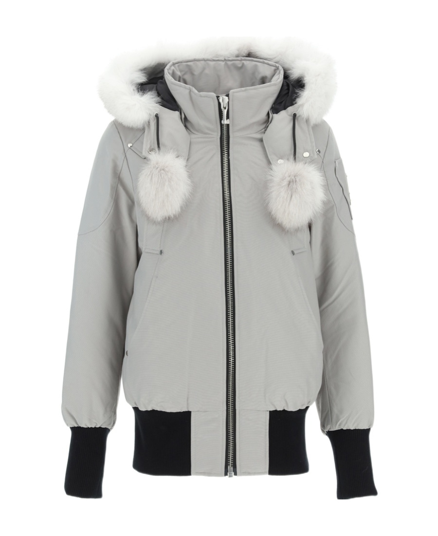 MOOSE KNUCKLES LOGO DOWN JACKET