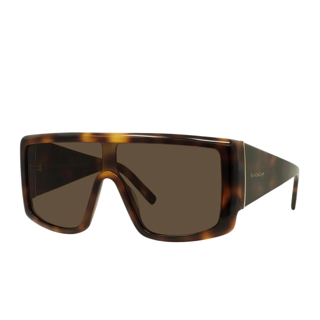 Givenchy Gv40126i Linea Square 53e Havana Sunglasses In Brown