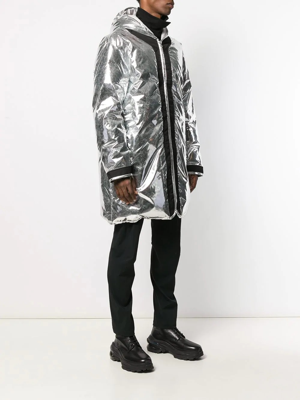 Ambush Bright-faced Down Jacket In Gray