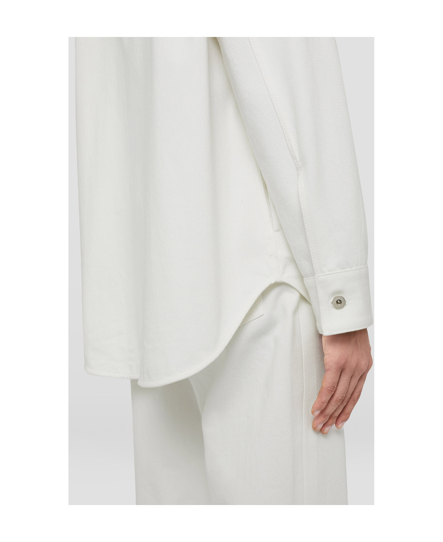 Jil Sander Buttoned Shirt In White