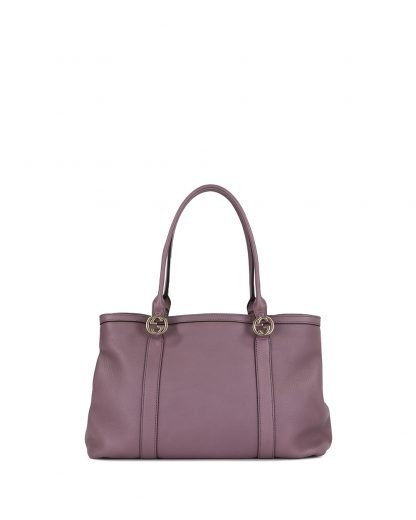 Gucci Logo Handbag In Purple