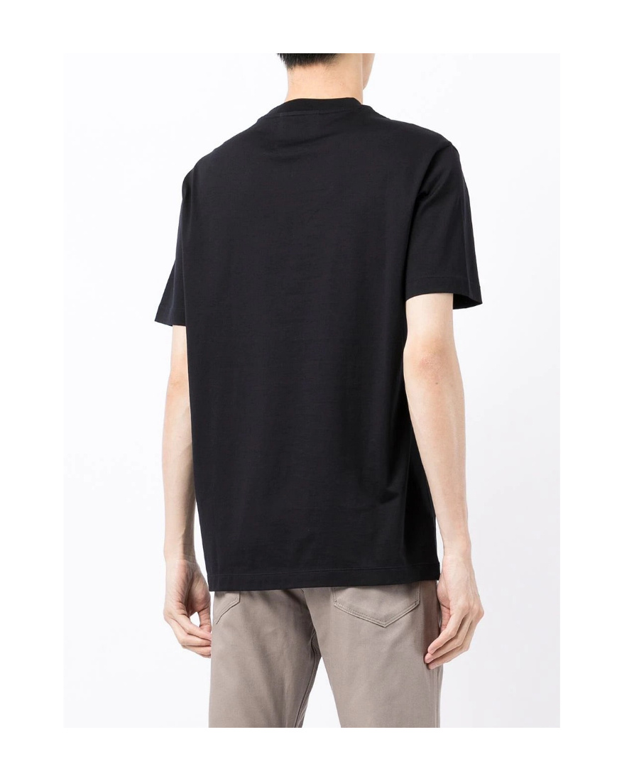 EMPORIO ARMANI EMPORIO ARMANI LOGO JACQUARD CREWNECK T-SHIRT