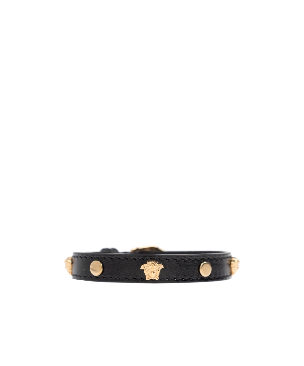 Versace Medusa Bracelet In Black