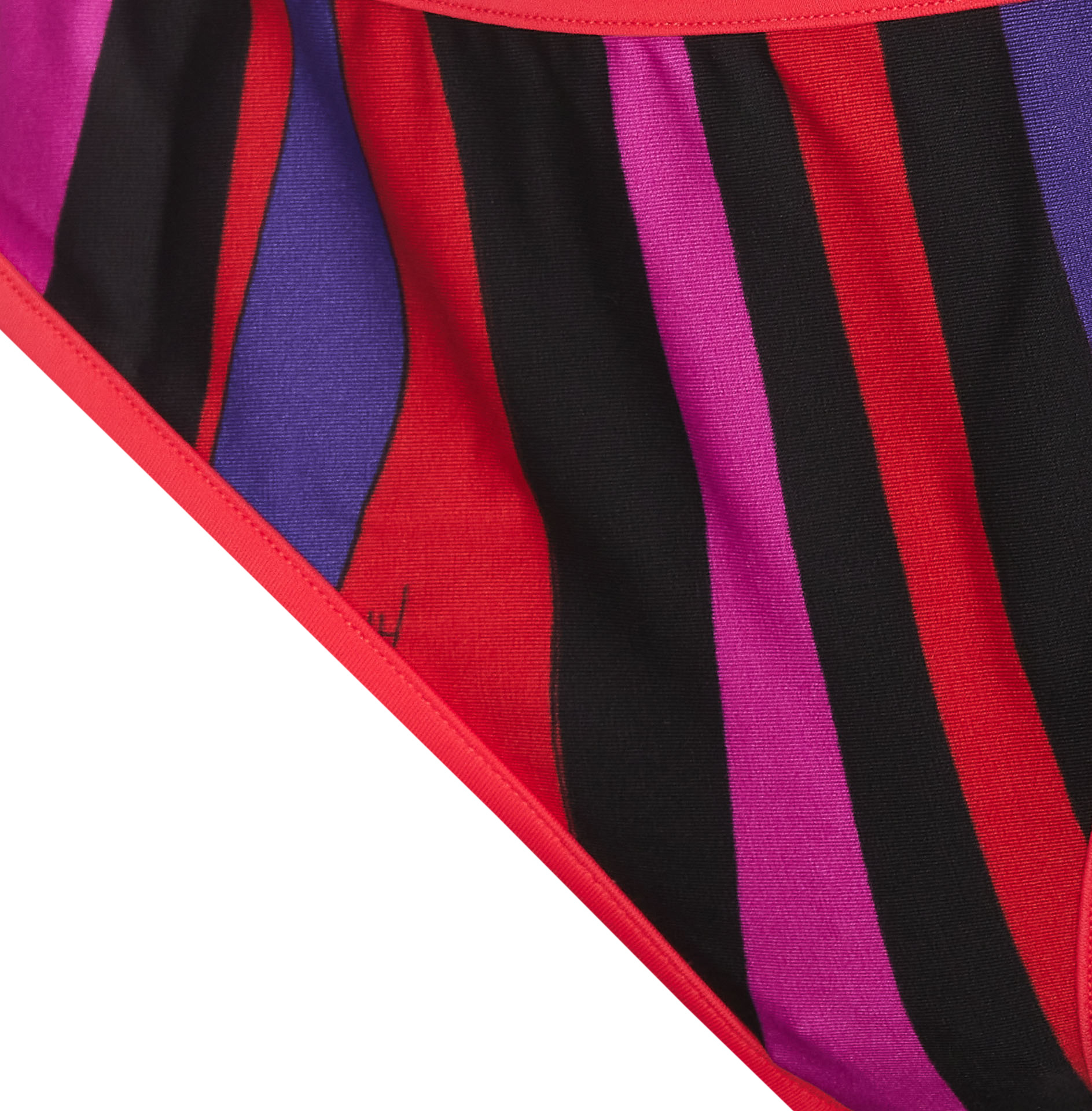 Pucci Marmo-print Bikini Bottom In Black