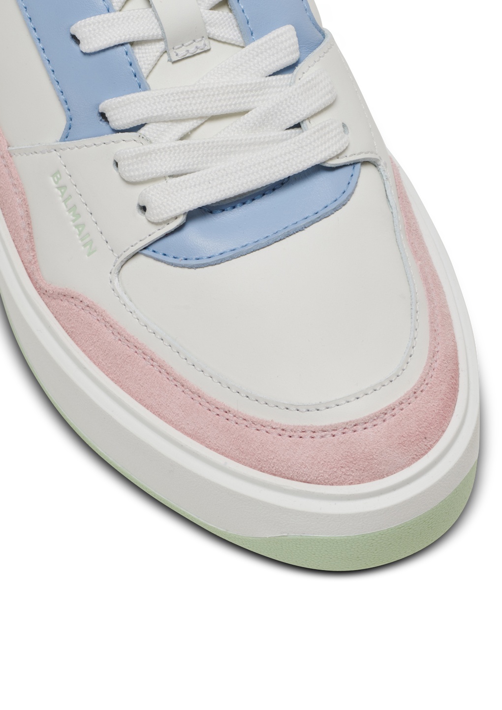 Balmain B-court Flip Sneakers In White