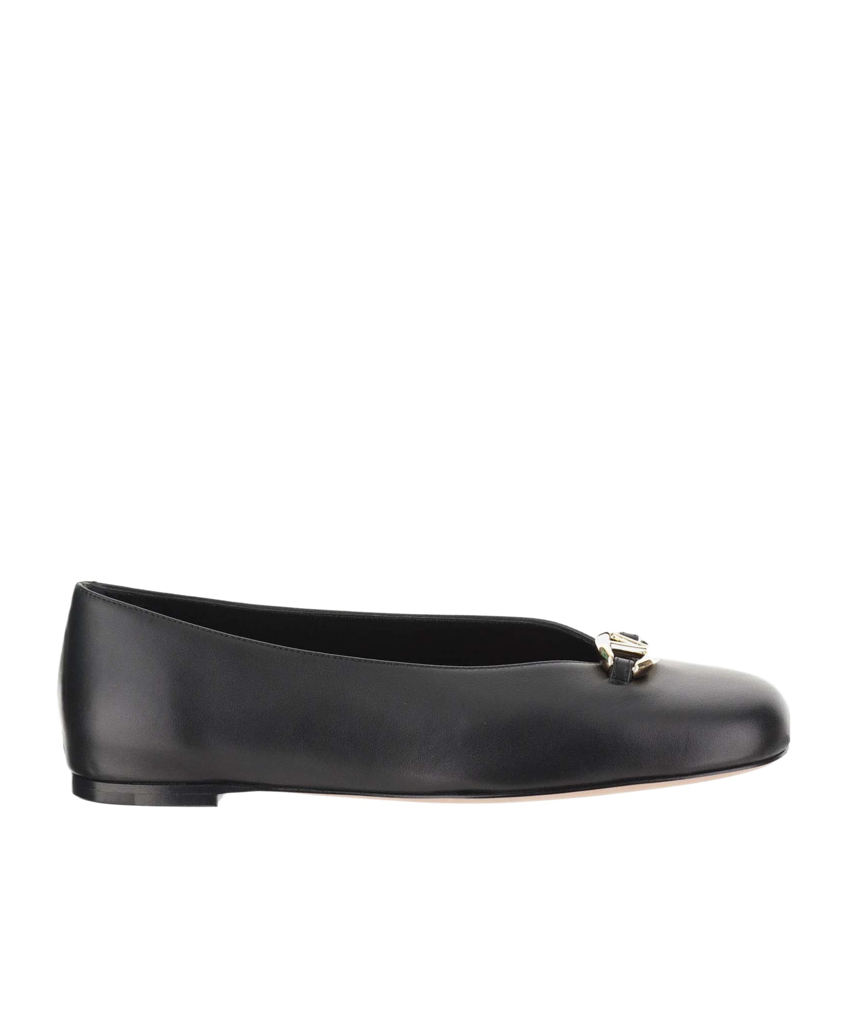 Valentino 'ballet Flats Vlogo: In Black