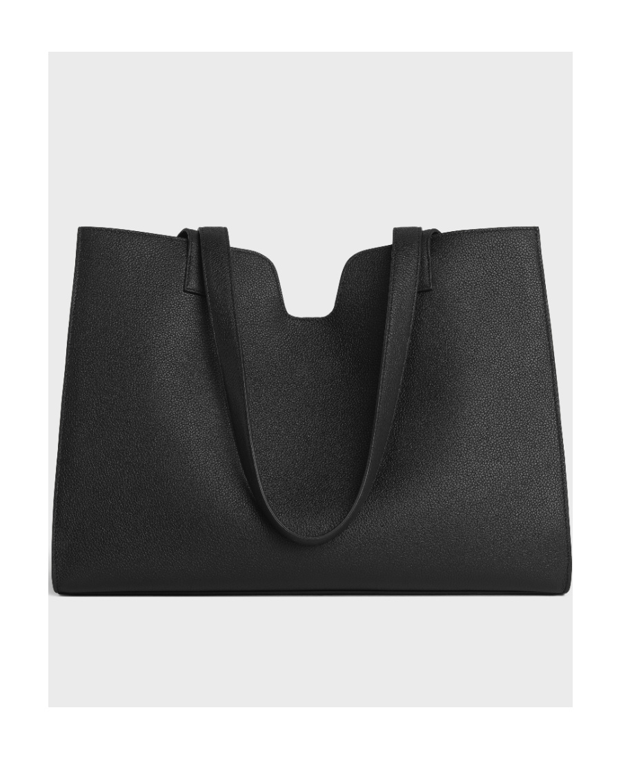 Celine Cabas 16 Soft Tote Bag In Black