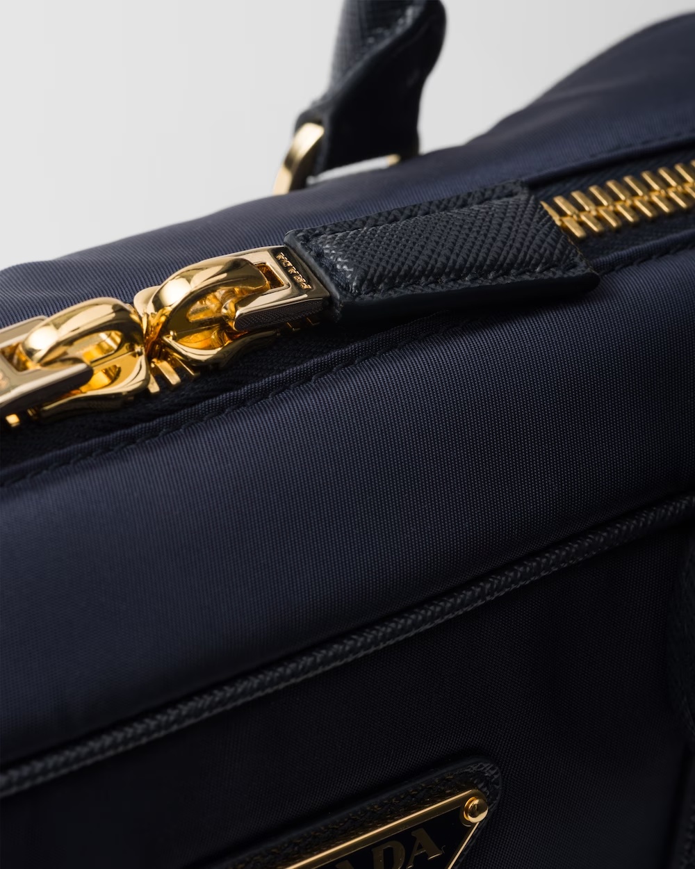 Prada Womens Blue Re-edition 1978 Re-nylon Medium Recycled-polyamide Top-handle Bag In Blue