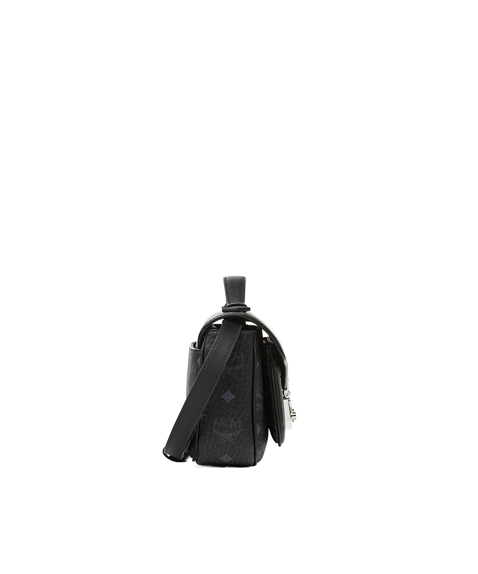Mcm Tracy Crossbody In Visetos Leather Mix