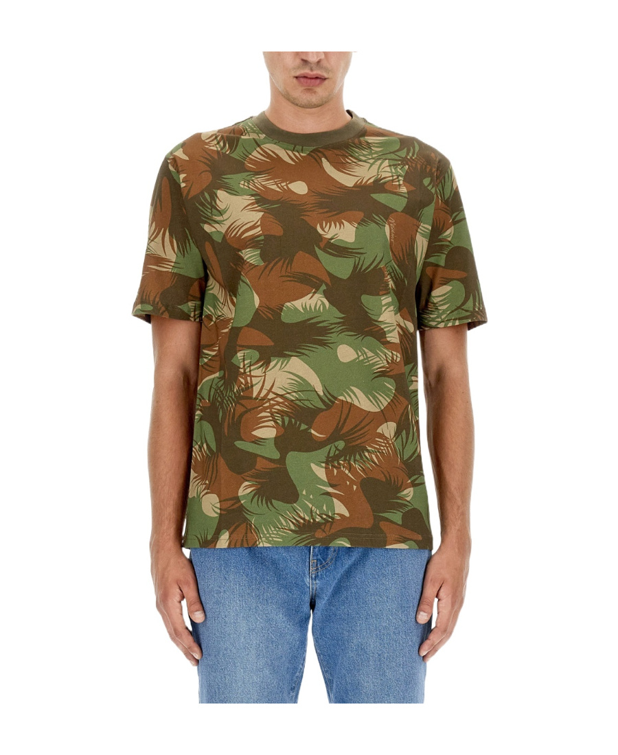 Moschino Short-sleeved T-shirt In Brown