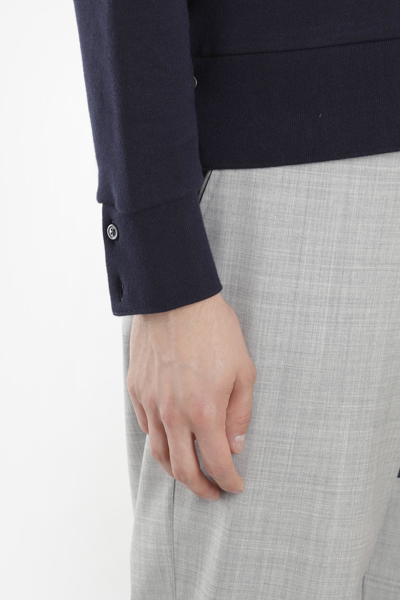 Shop Thom Browne Rear Rwb Stripe Sweatshirt In Black
