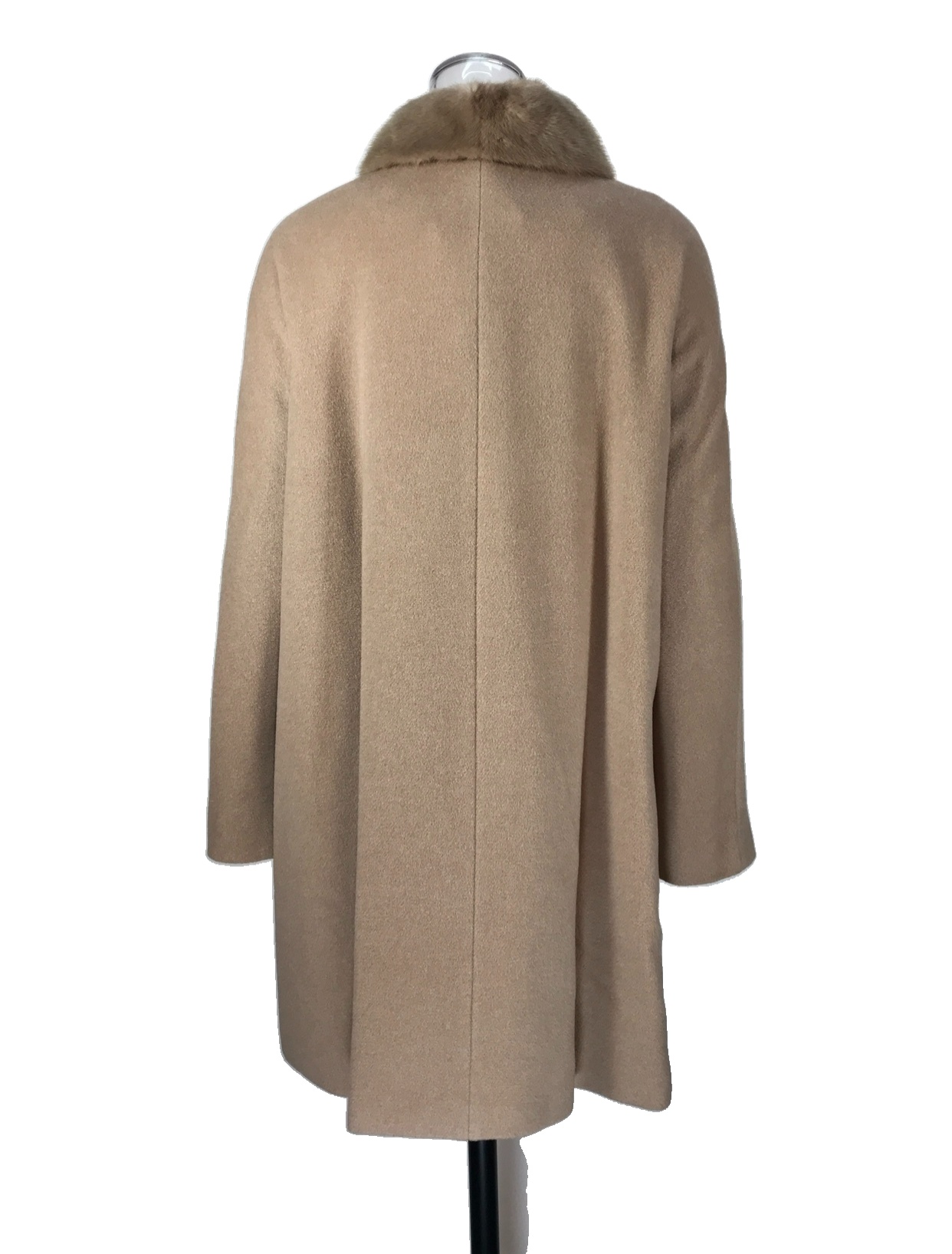 Max Mara Long-sleeved Coat In Brown