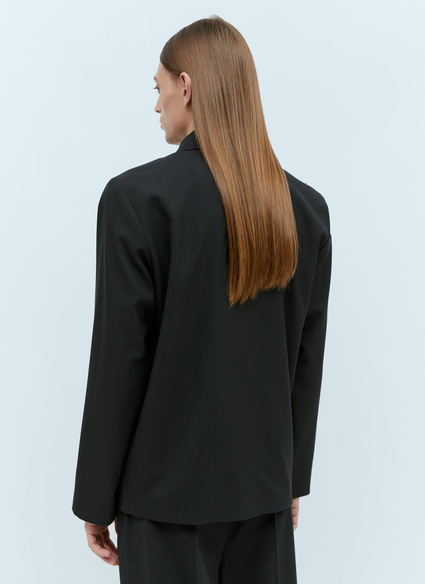 Apc A.p.c. Buttoned Long-sleeved Jacket In Black