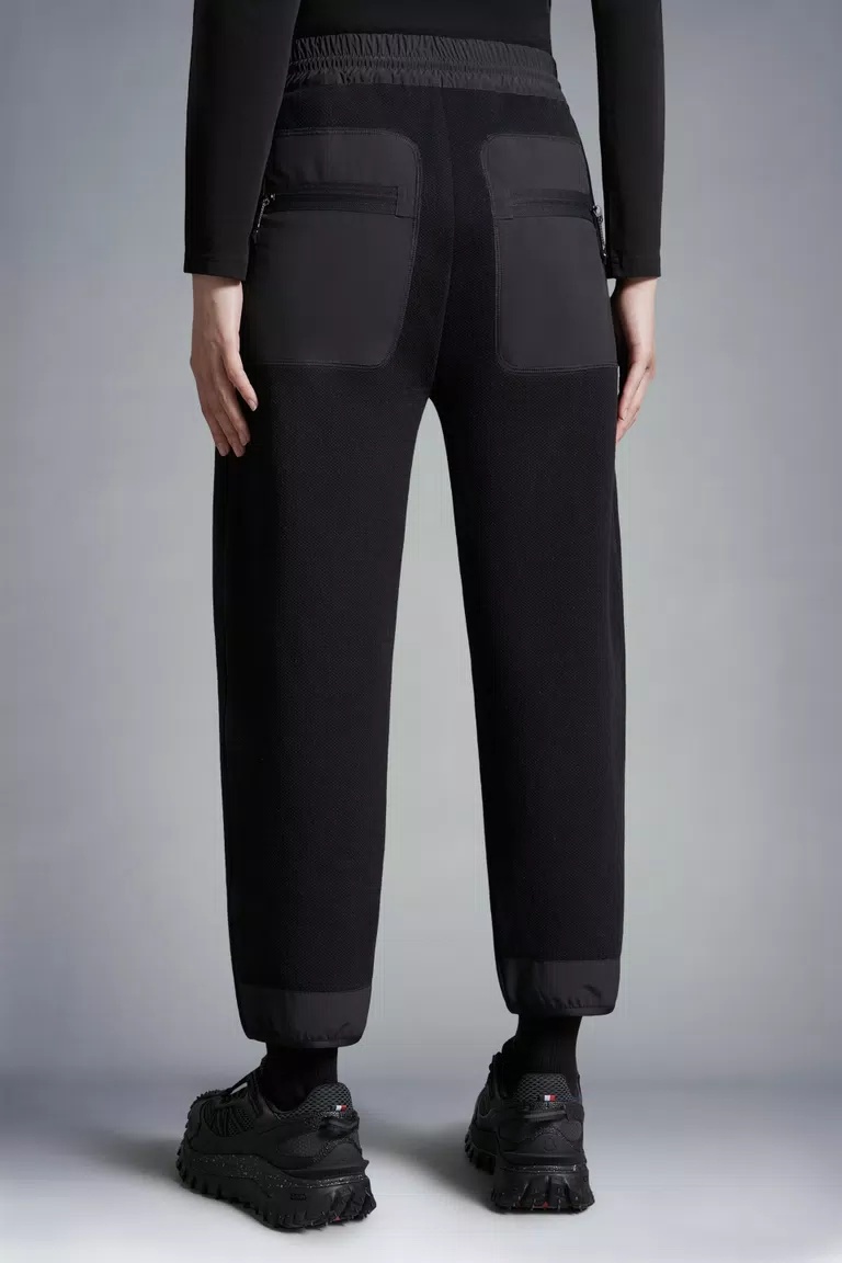 Moncler Jogginghose Mit Tapered-bein In Black