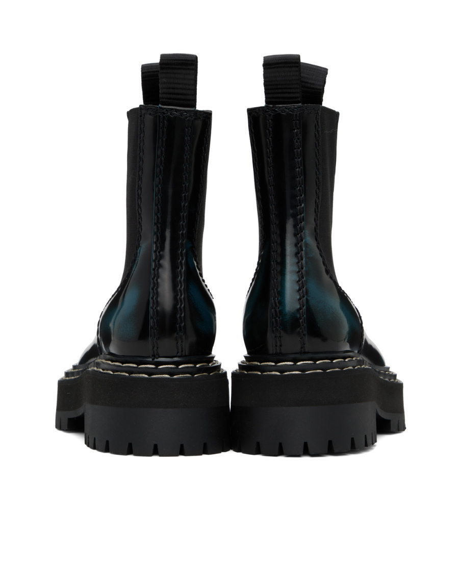 PROENZA SCHOULER LUG SOLE PLATFORM ANKLE SHORT BOOTS