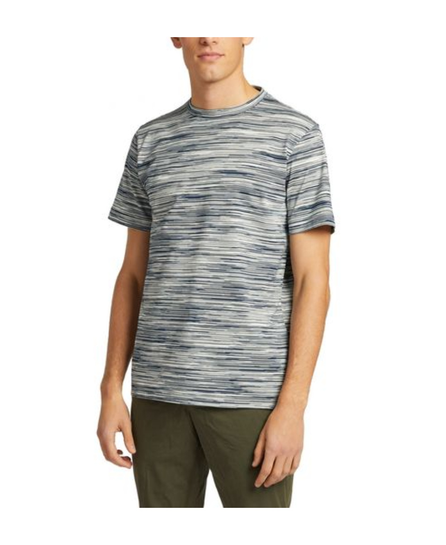 Missoni Man T-shirt Midnight Blue Size Xxl Cotton In Gray