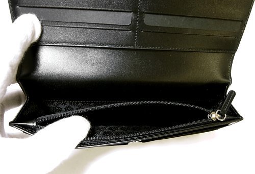 DUNHILL BLACK LOGO WALLET