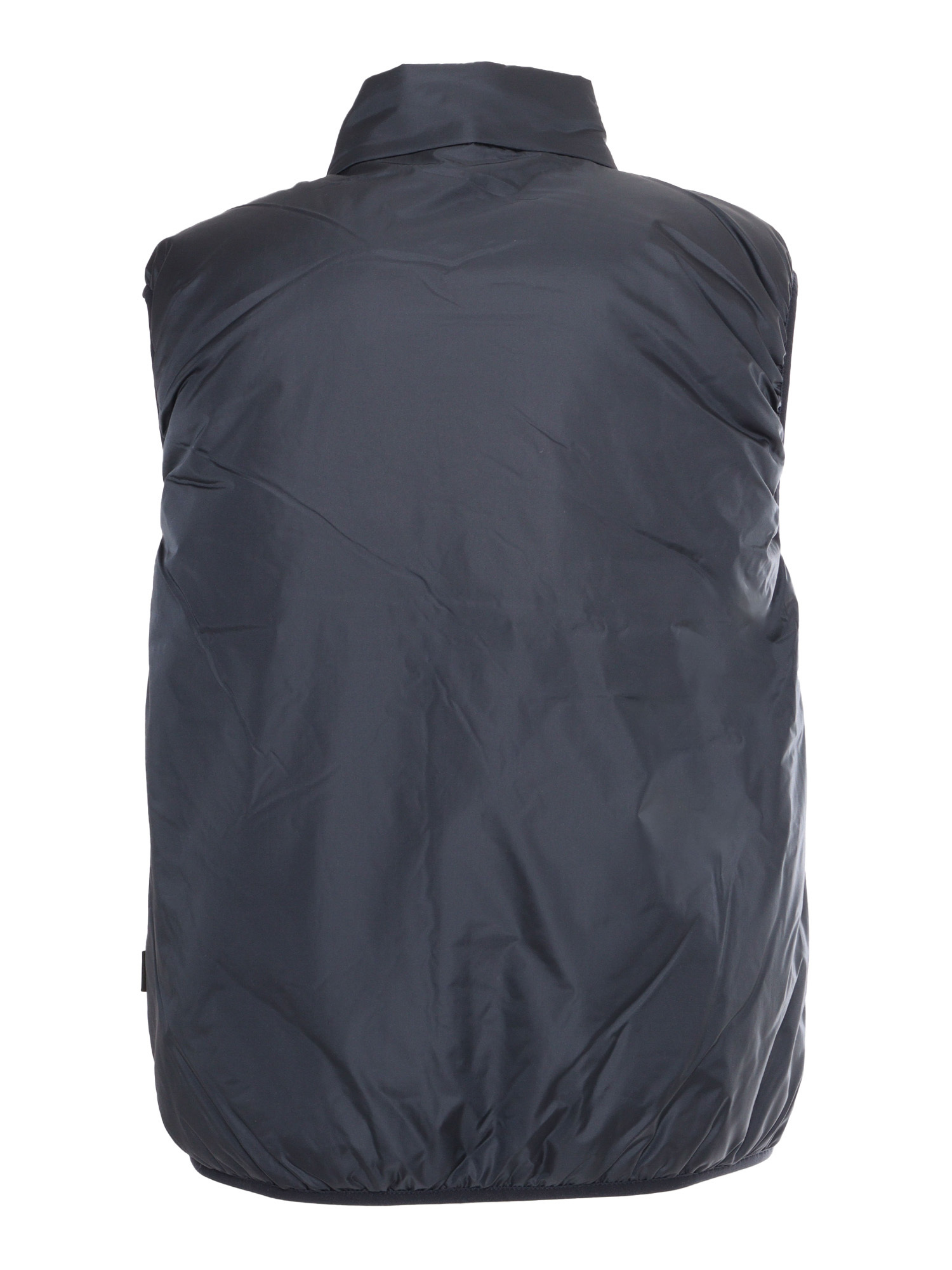 Aspesi Zip-fastening Gilet In Blue