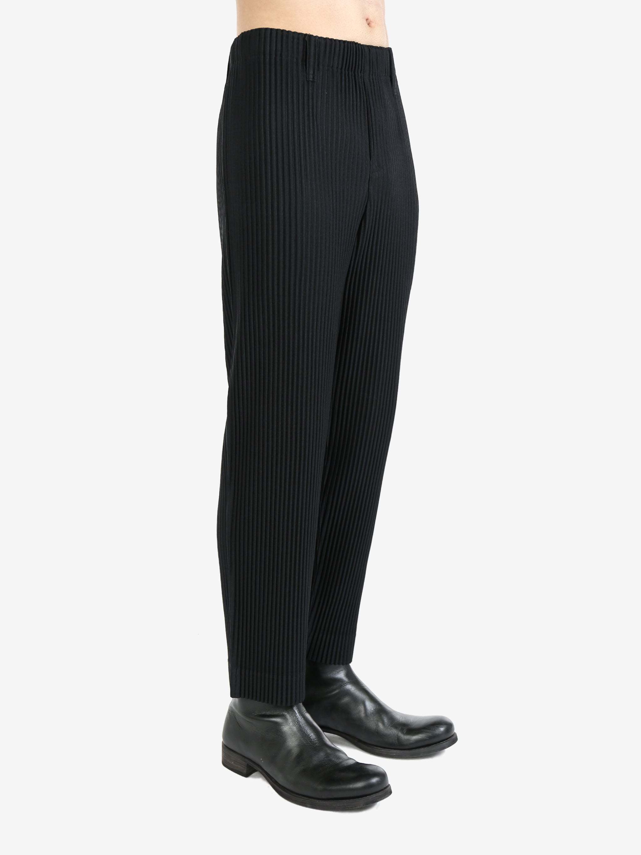 ISSEY MIYAKE PLEATS 2 MID-RISE TAILORED TROUSERS