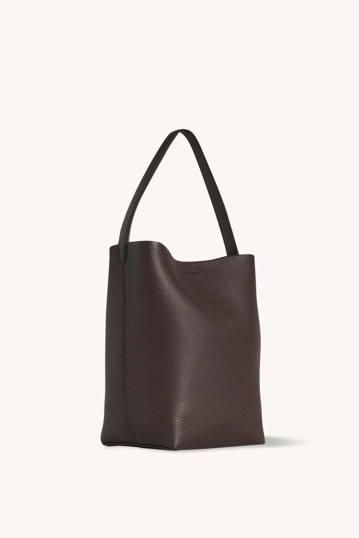 The Row Medium N/s Park Tote Bag In Leather In Brown