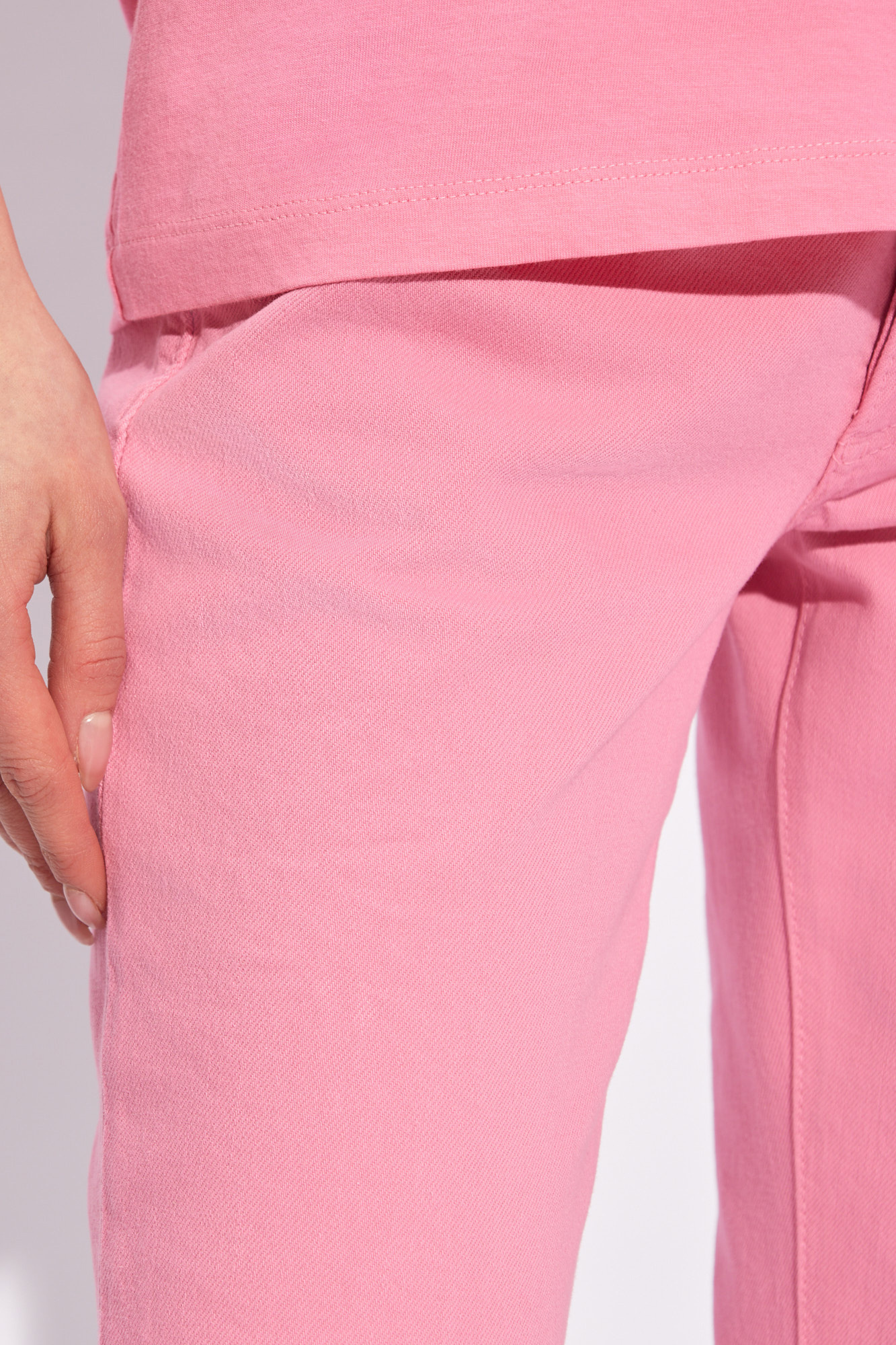 Dsquared2 Mid-rise Flared Jeans In Pink