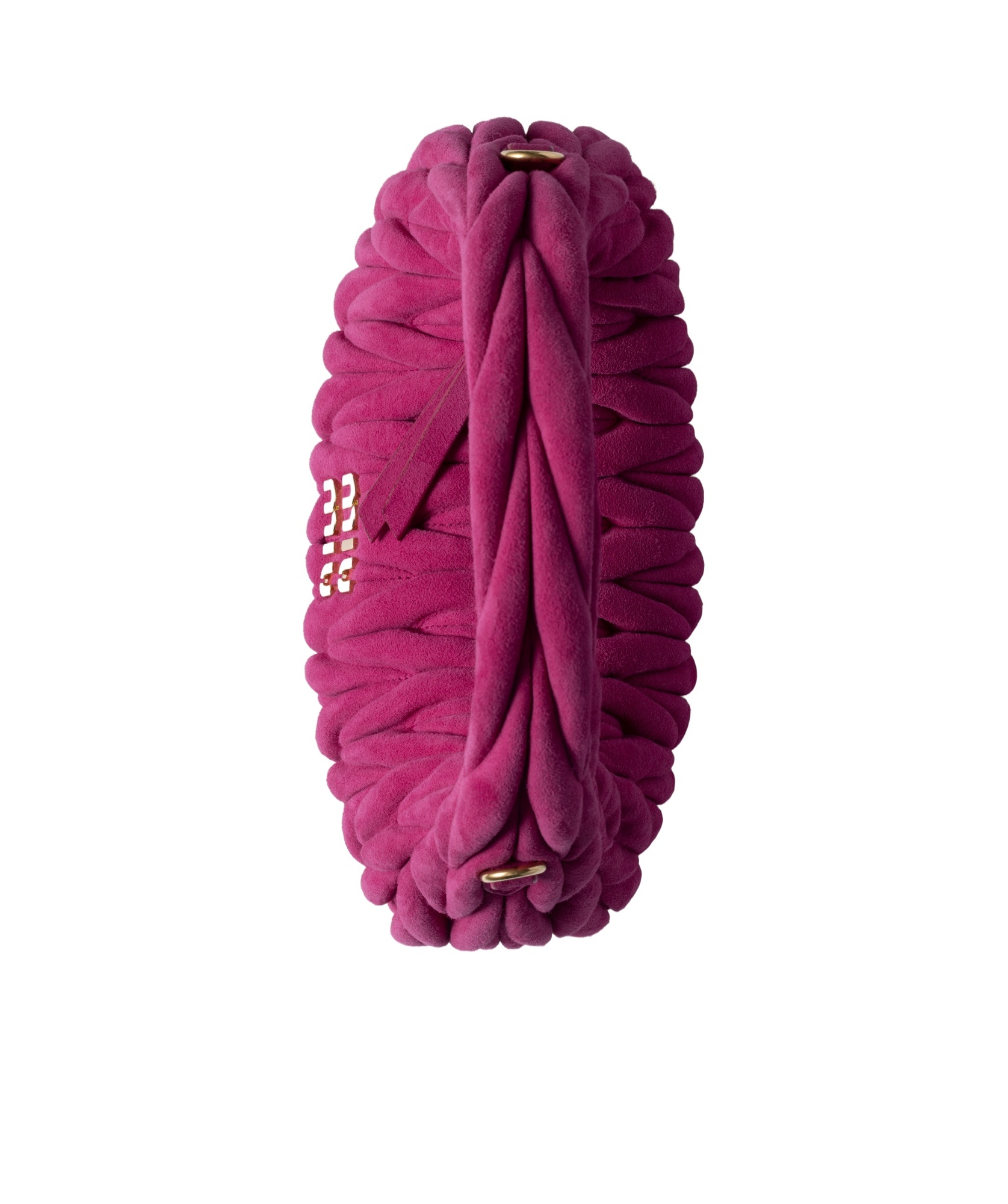 Miu Miu Wander Shoulder Bag In Burgundy