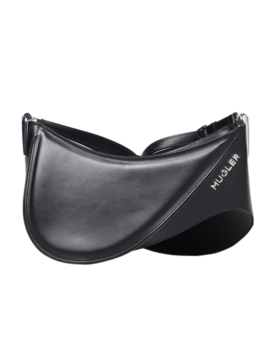 Mugler Medium Spinal Curve 01 Bag In Black