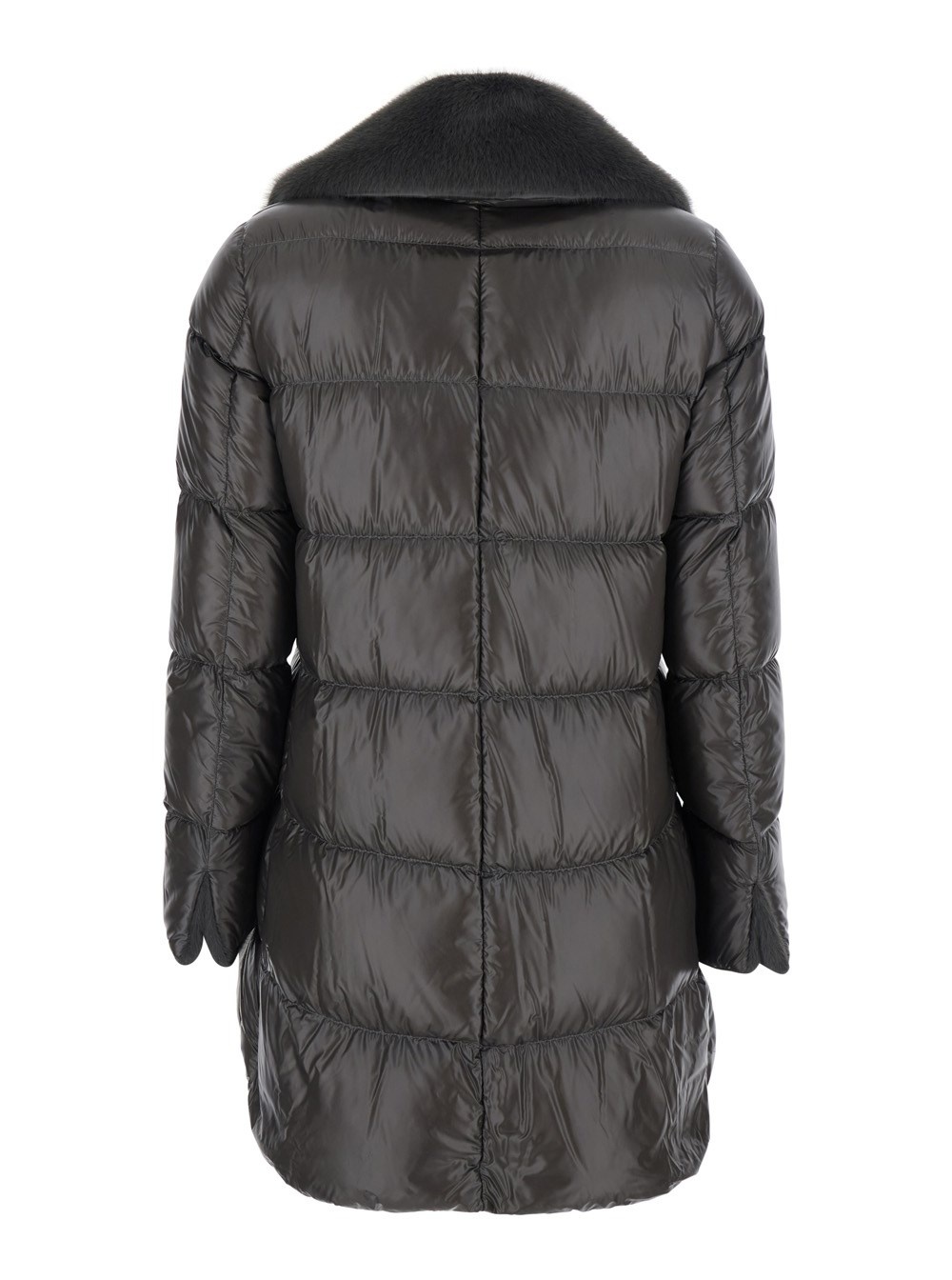 Herno Down Jacket In Gray