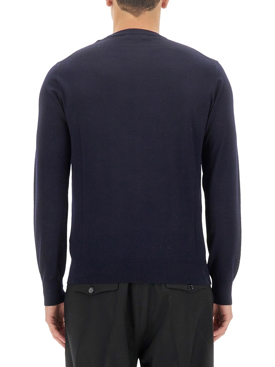Ballantyne Wool Pullover In Black