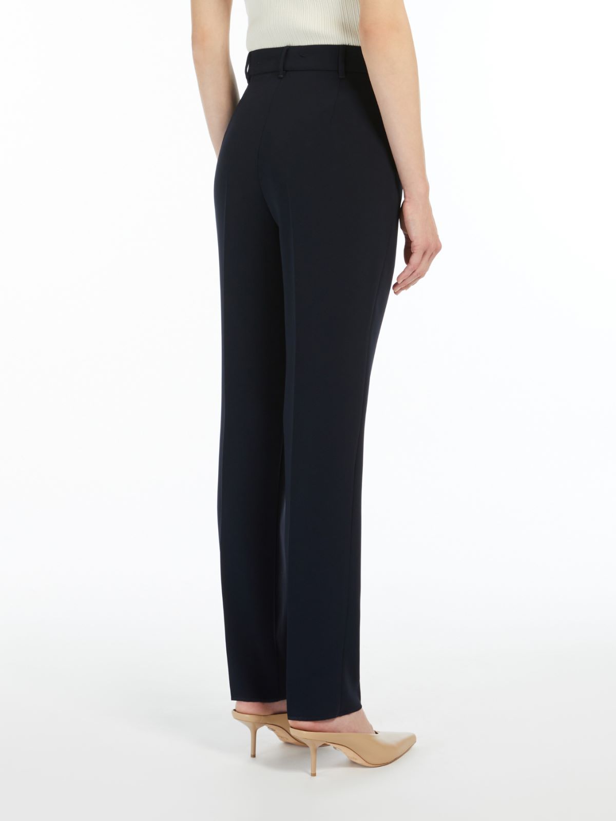 Max Mara Straight-fit Cady Trousers