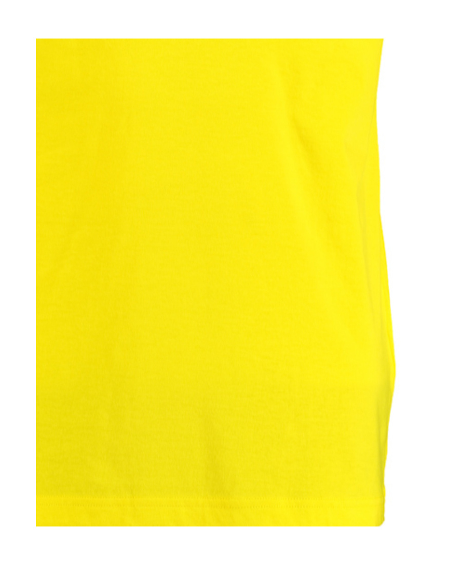Hugo Boss Short-sleeved T-shirt In Yellow
