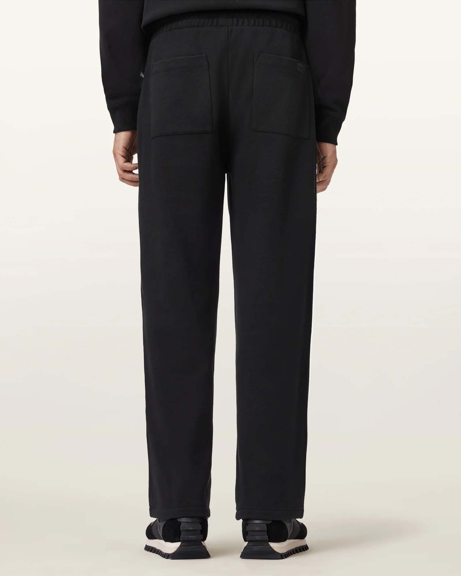 Allsaints Drawstring Sweatpants In Black