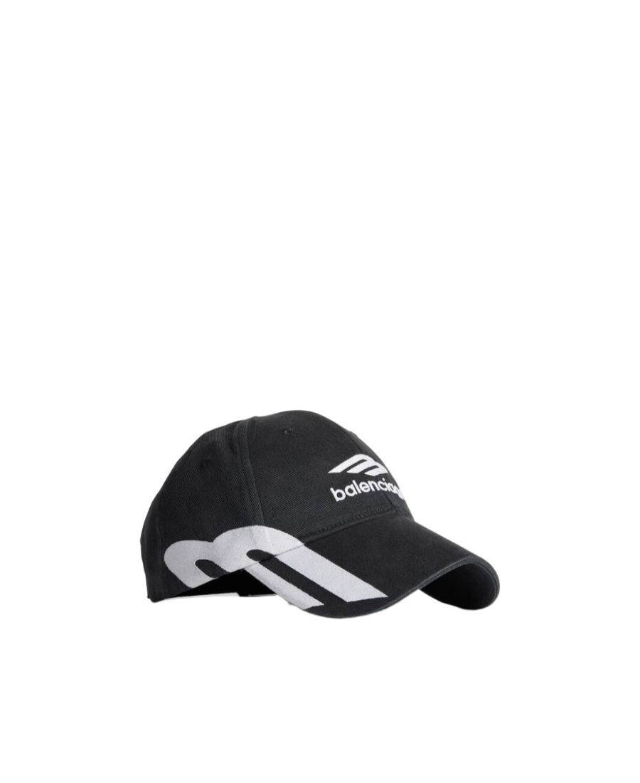 Balenciaga 3b Sports Icon Logo-embroidered Cap In Black | ModeSens