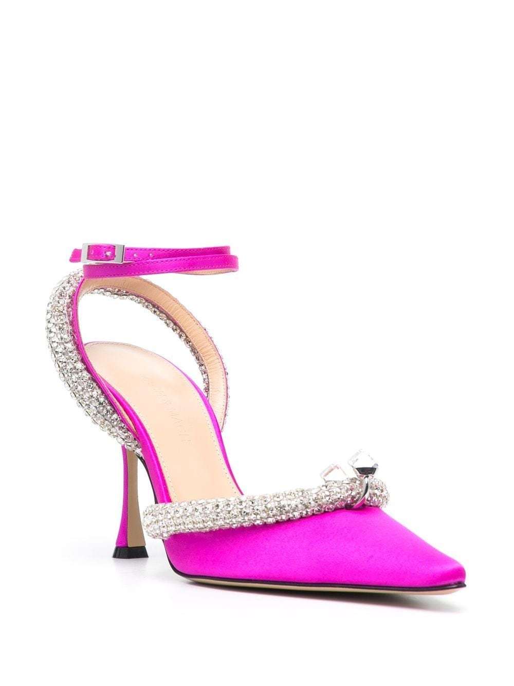 Mach&mach Decorated High Heels In Pink