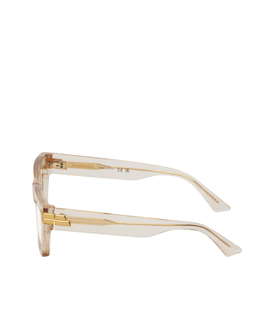 Bottega Veneta Transparent-frame Design Glasses In White