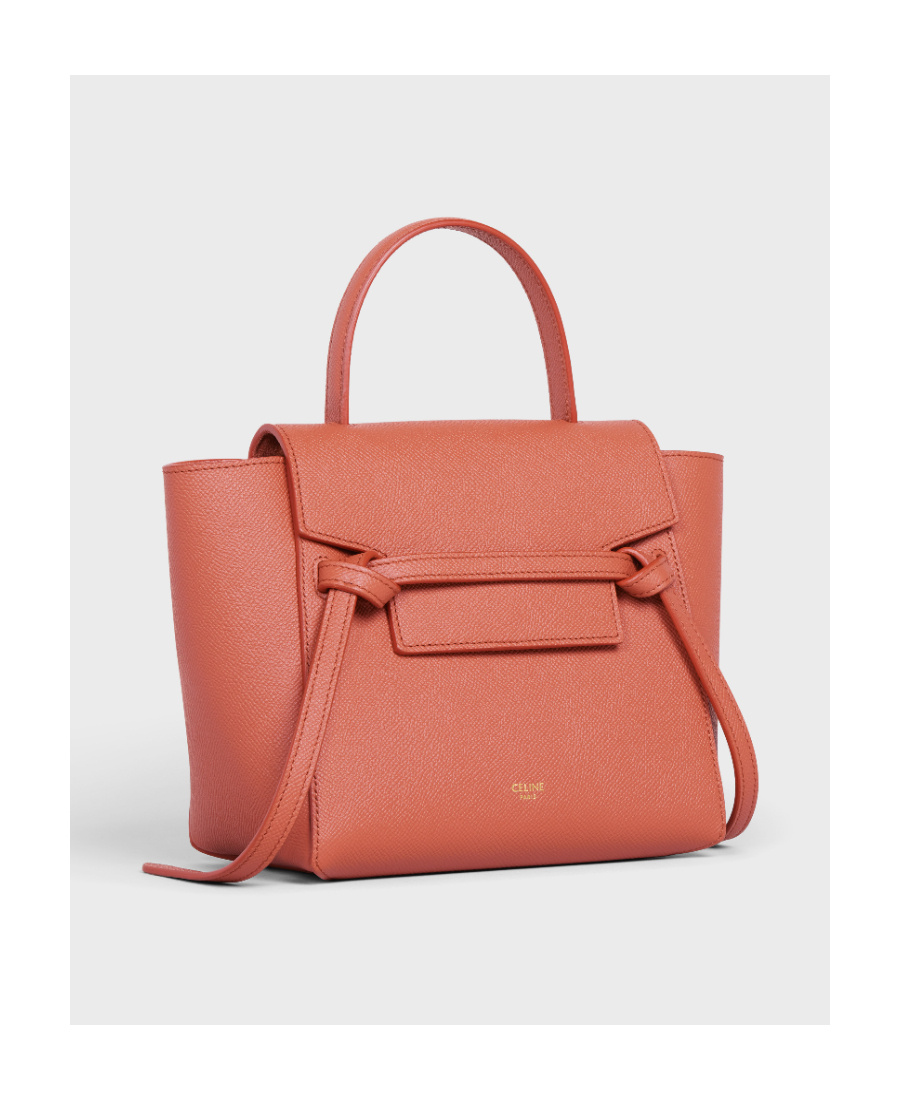 Celine Nano Belt Bag In Red