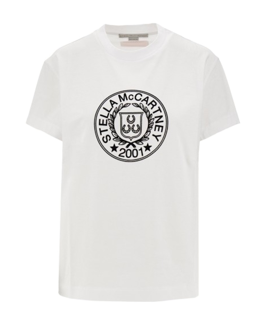 Stella Mccartney Logo T-shirt In White