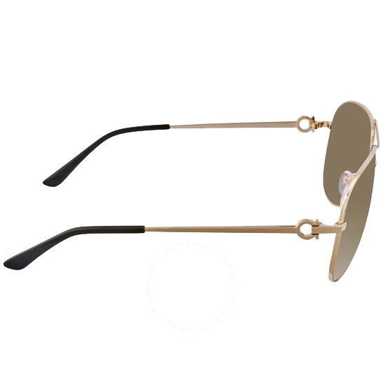 Ferragamo Logo Sunglasses In Gray