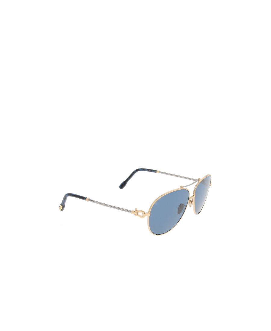 Fred Logo Sunglasses In Blue