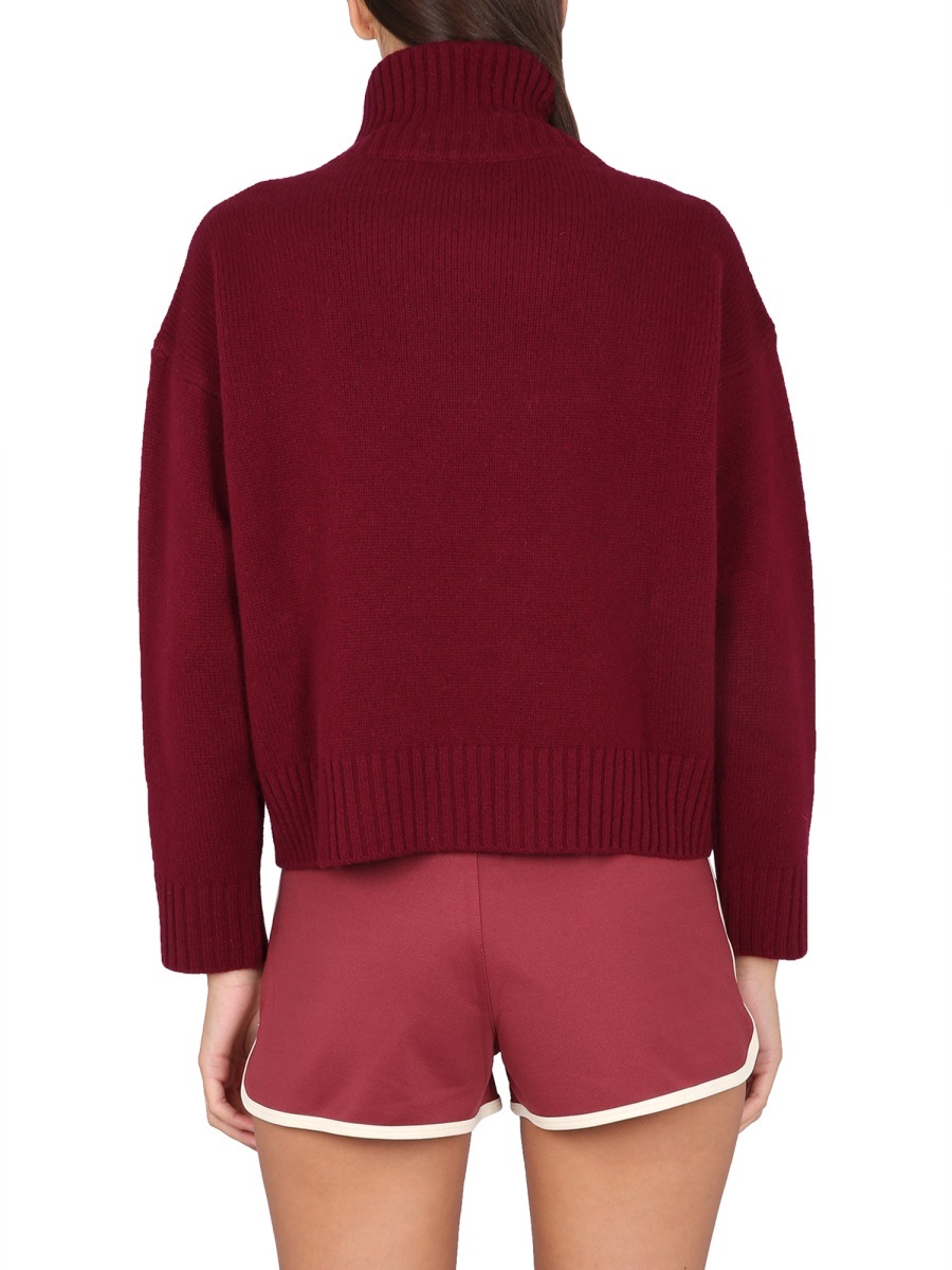 Sporty And Rich Sporty & Rich Turtleneck Shirt In Red