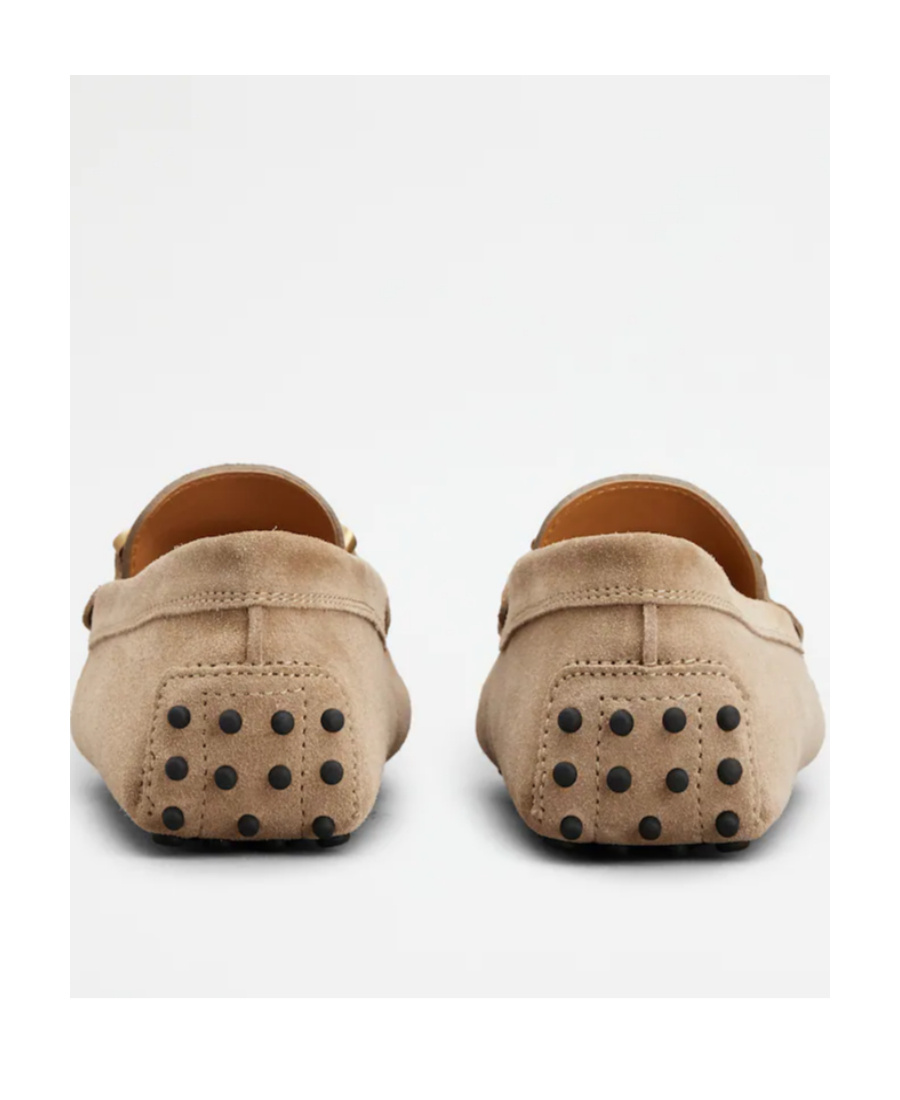 Tod's Kate Gommino Suede Loafers In Brown