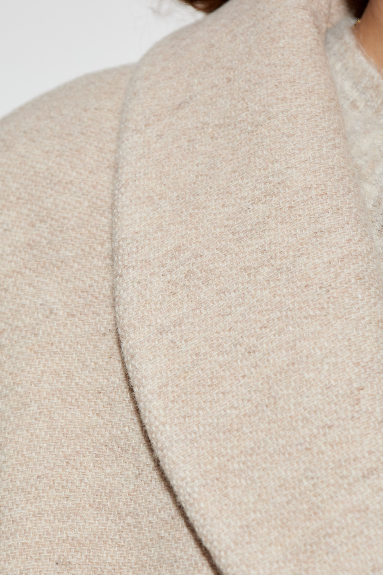 Isabel Marant Étoile Long-sleeved Casual Jacket In Nude