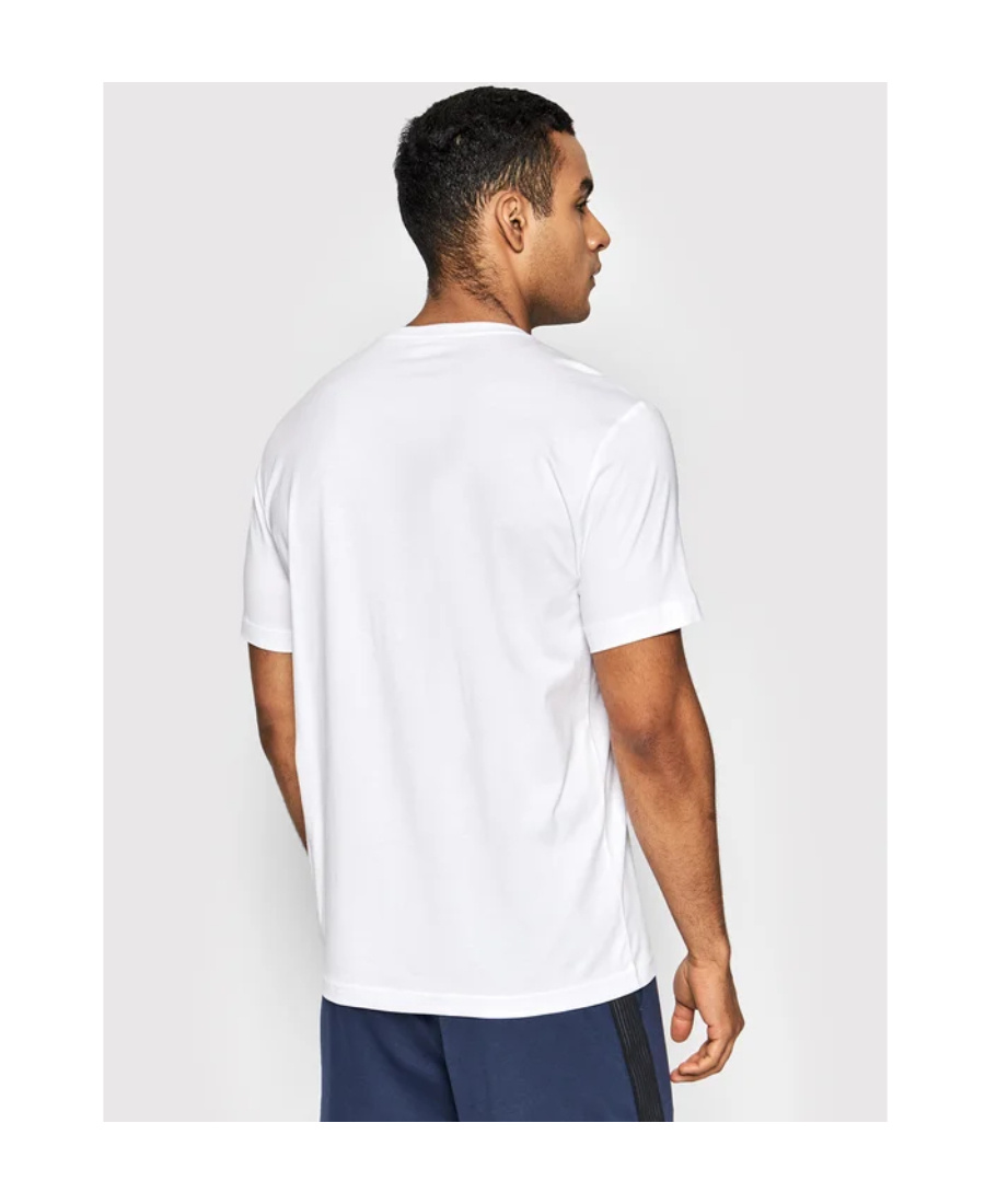 Ea7 Logo Printed T-shirt In White