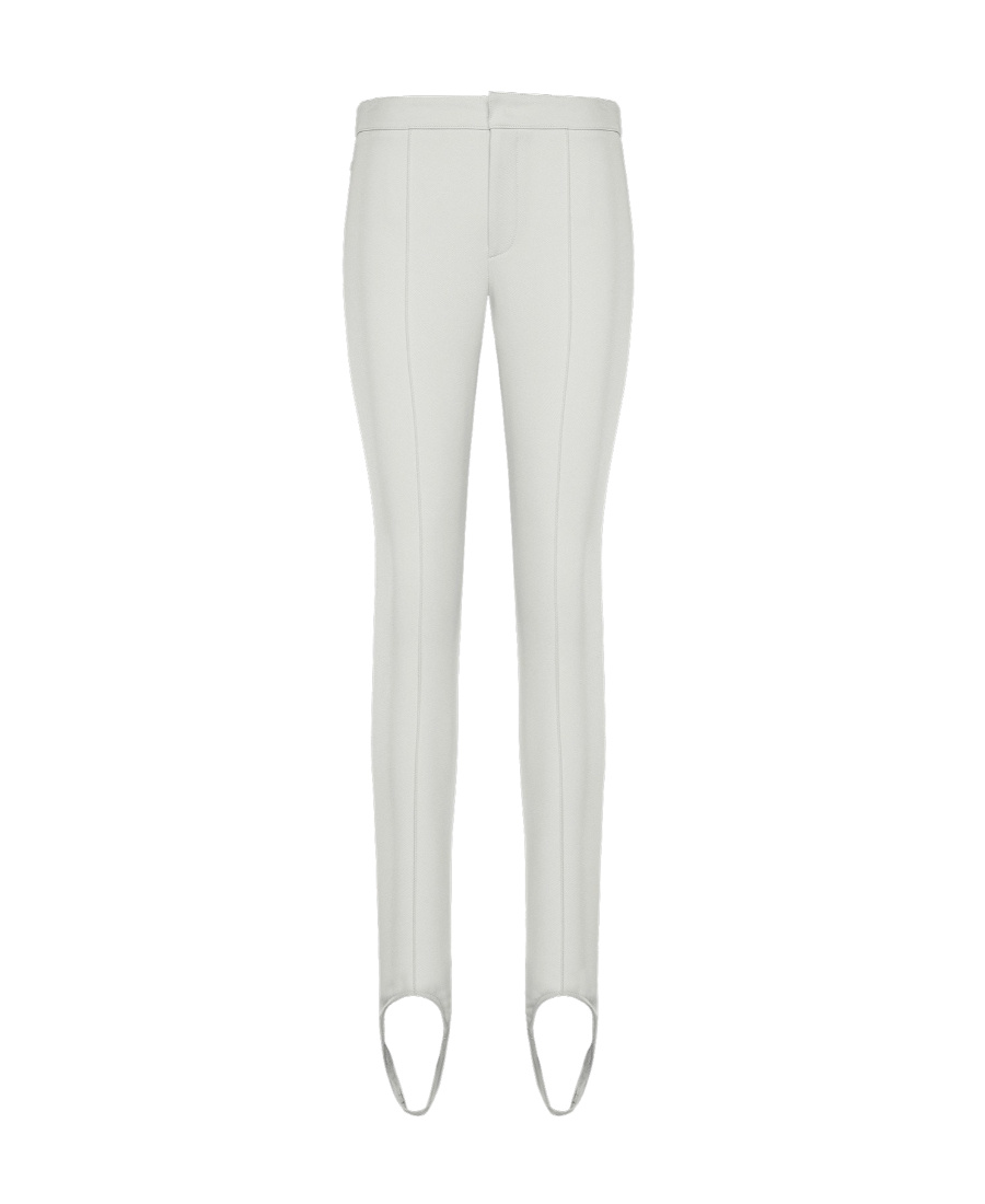 Moncler High-waisted Tight Footwork Pants In White
