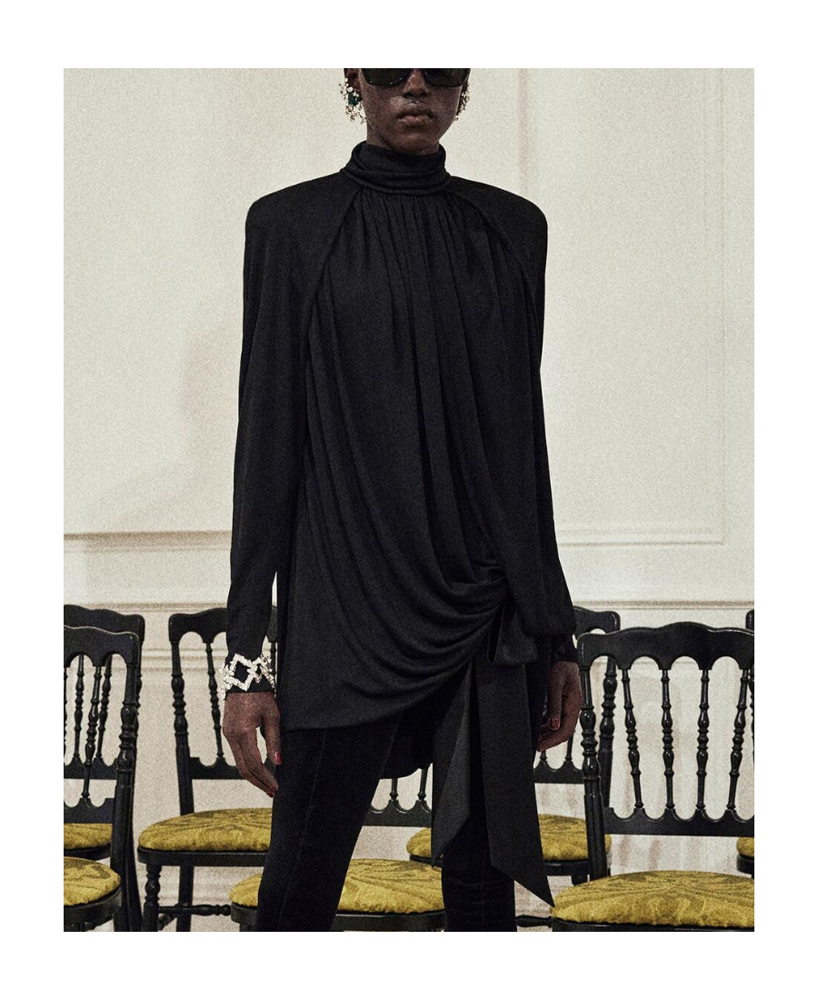 Saint Laurent Dresses In Black